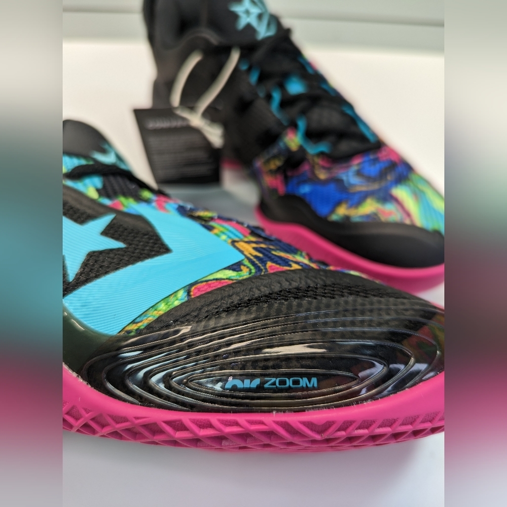 Converse All Star BB Shift Black Pink Tial Air Zoom Basketball Sneaker Women 9.5 - Picture 3 of 9